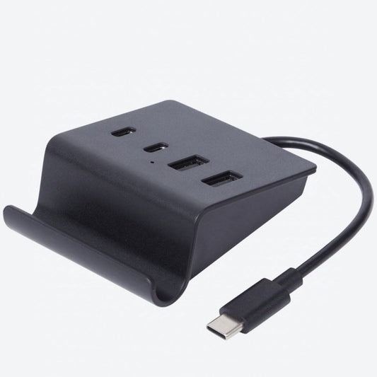 Conector USB-C a 4 puertos para multiplicar tus puertos USB